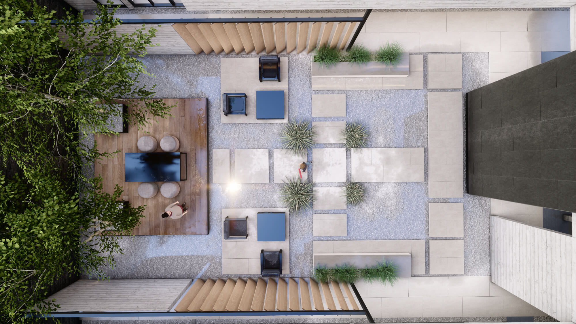 Departamento con sistemas lock-off, Vista al jard&iacute;n, Roof garden y coworking, En venta