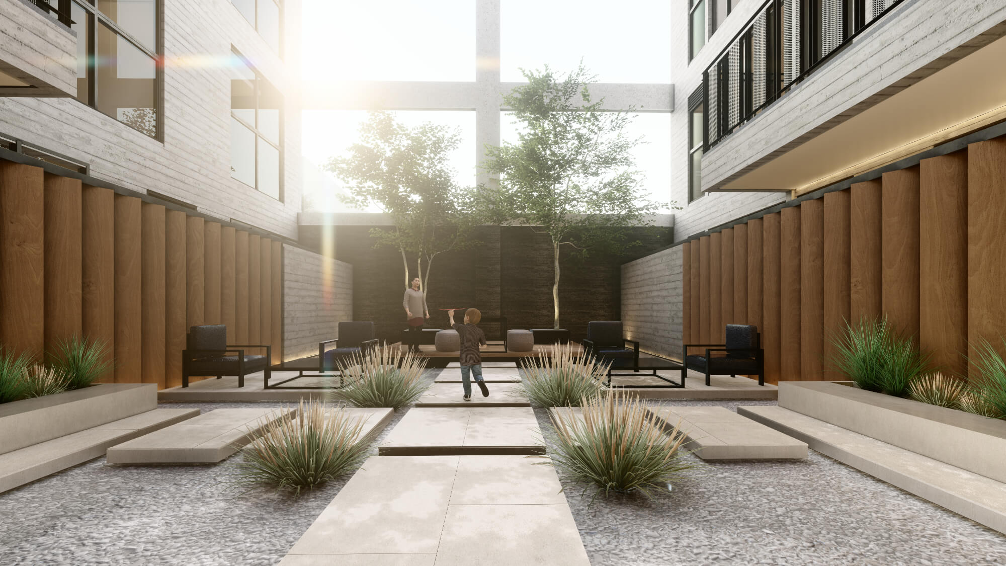 Departamento con sistemas lock-off, Vista al jard&iacute;n, Roof garden y coworking, En venta