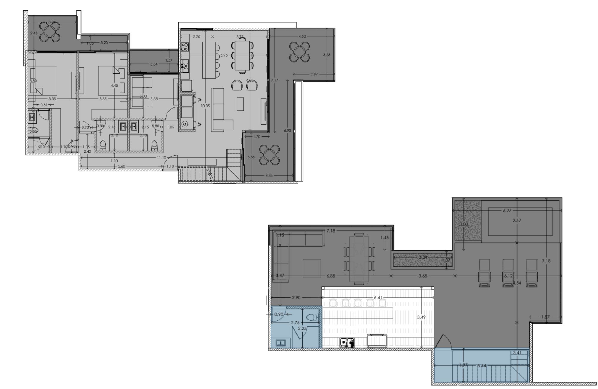 Penthouse frente al mar, con alberca, pre-venta Playa del Carmen.
