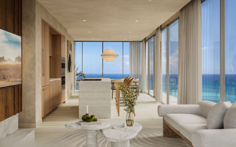 Penthouse frente al mar con rooftop privado, Club Infantil, en venta