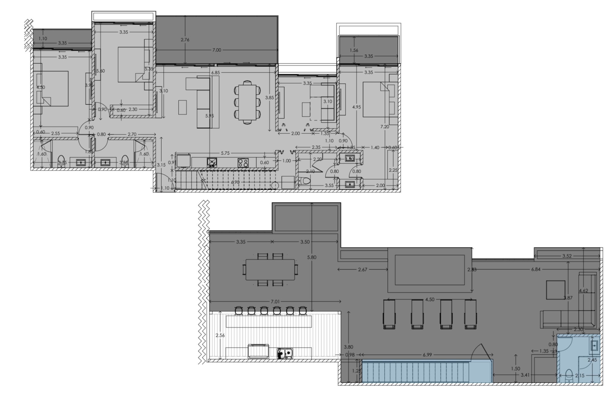 Penthouse frente al mar, con alberca, pre-venta Playa del Carmen.