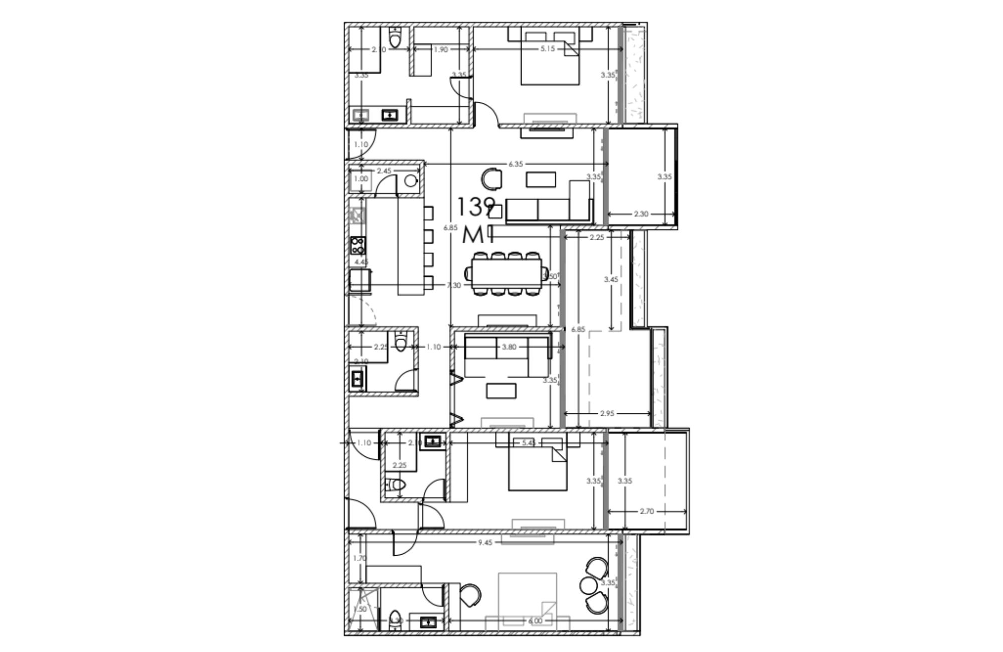 Luxury apartment, golf course, beach club, for sale, Playa del Carmen