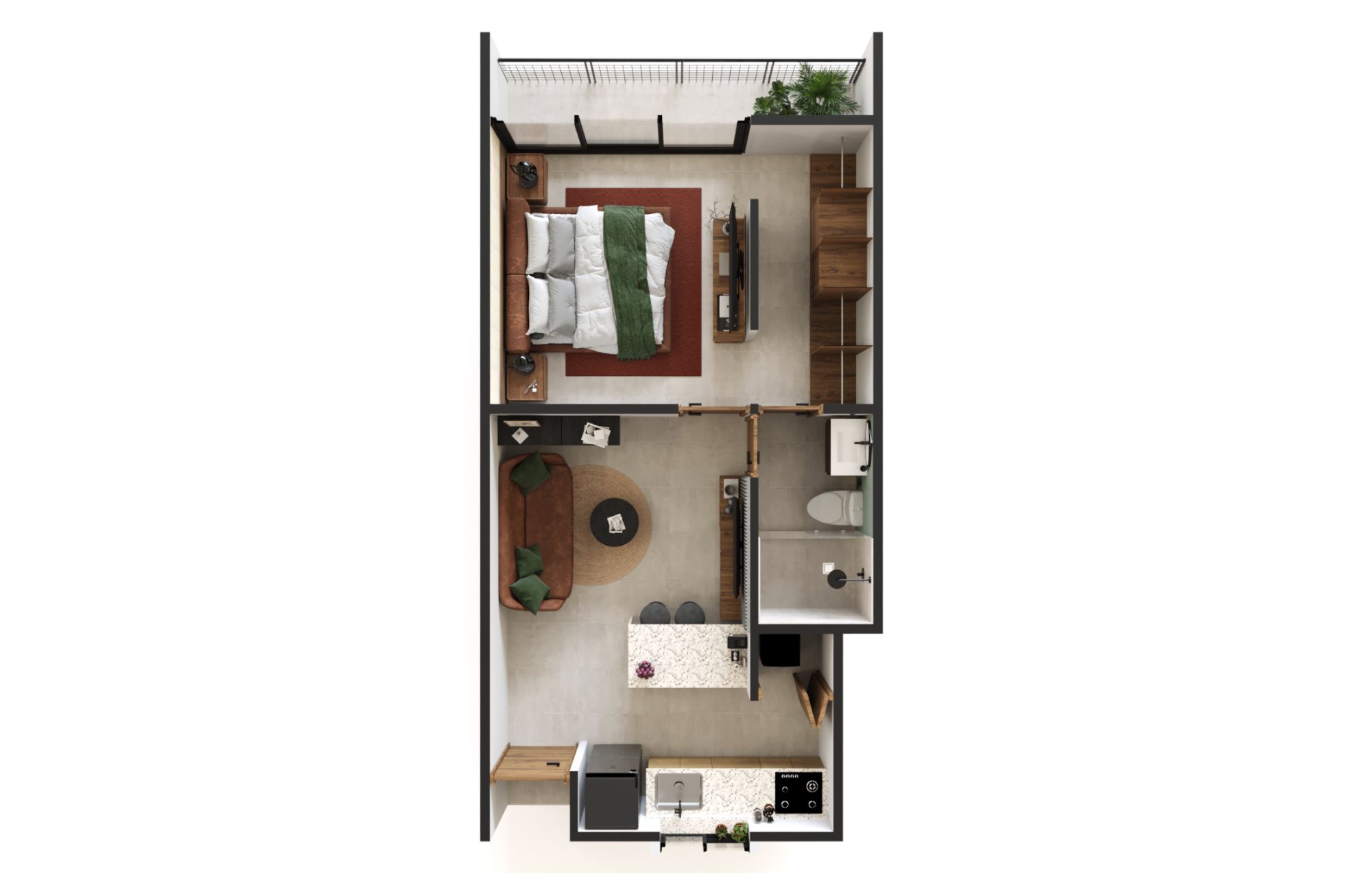 Condo with shared pool for sale, Temoz&oacute;n Norte, M&eacute;rida