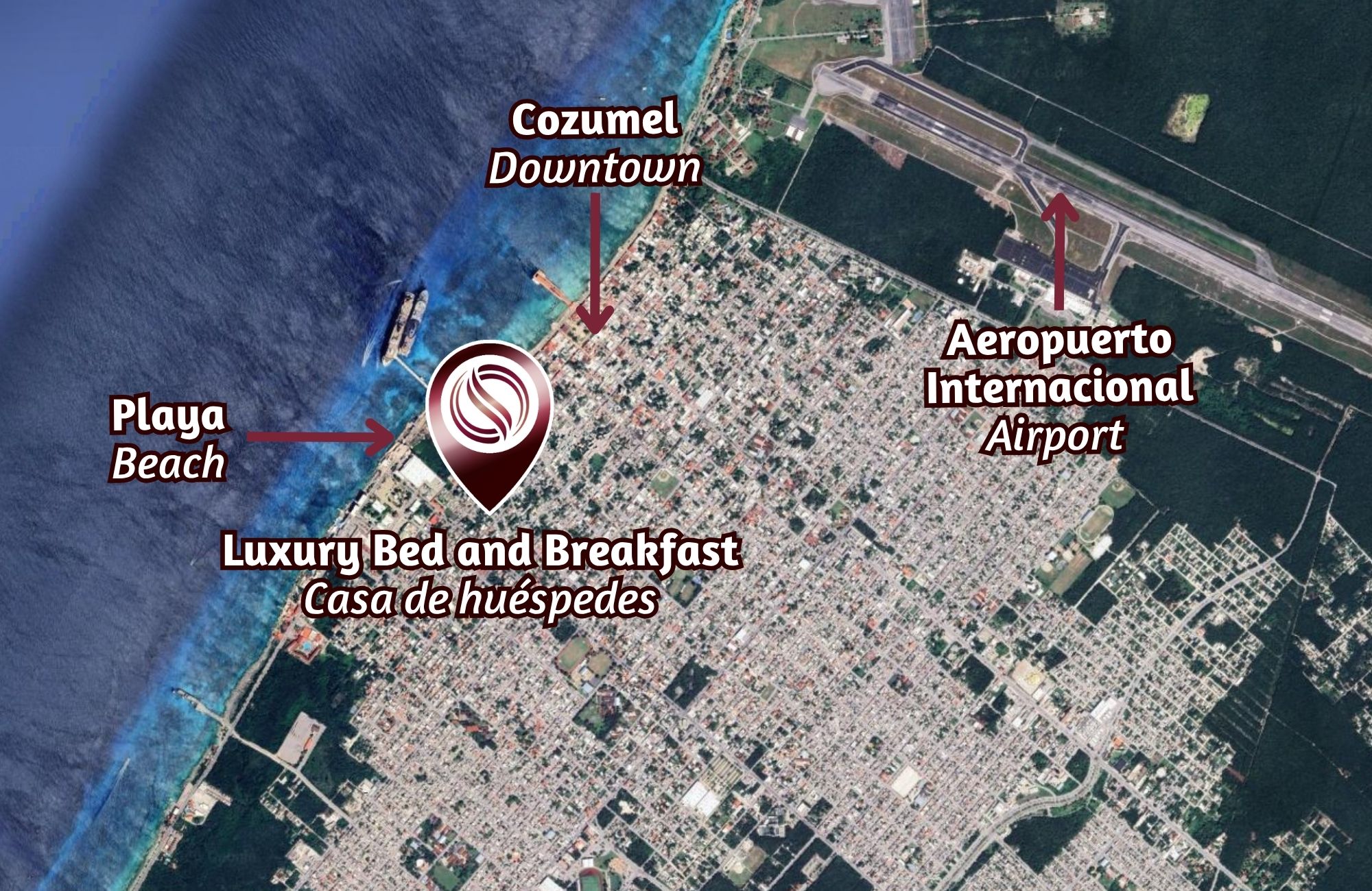 Luxury Home for Sale at The Landmark, South Hotel Zone, Cozumel