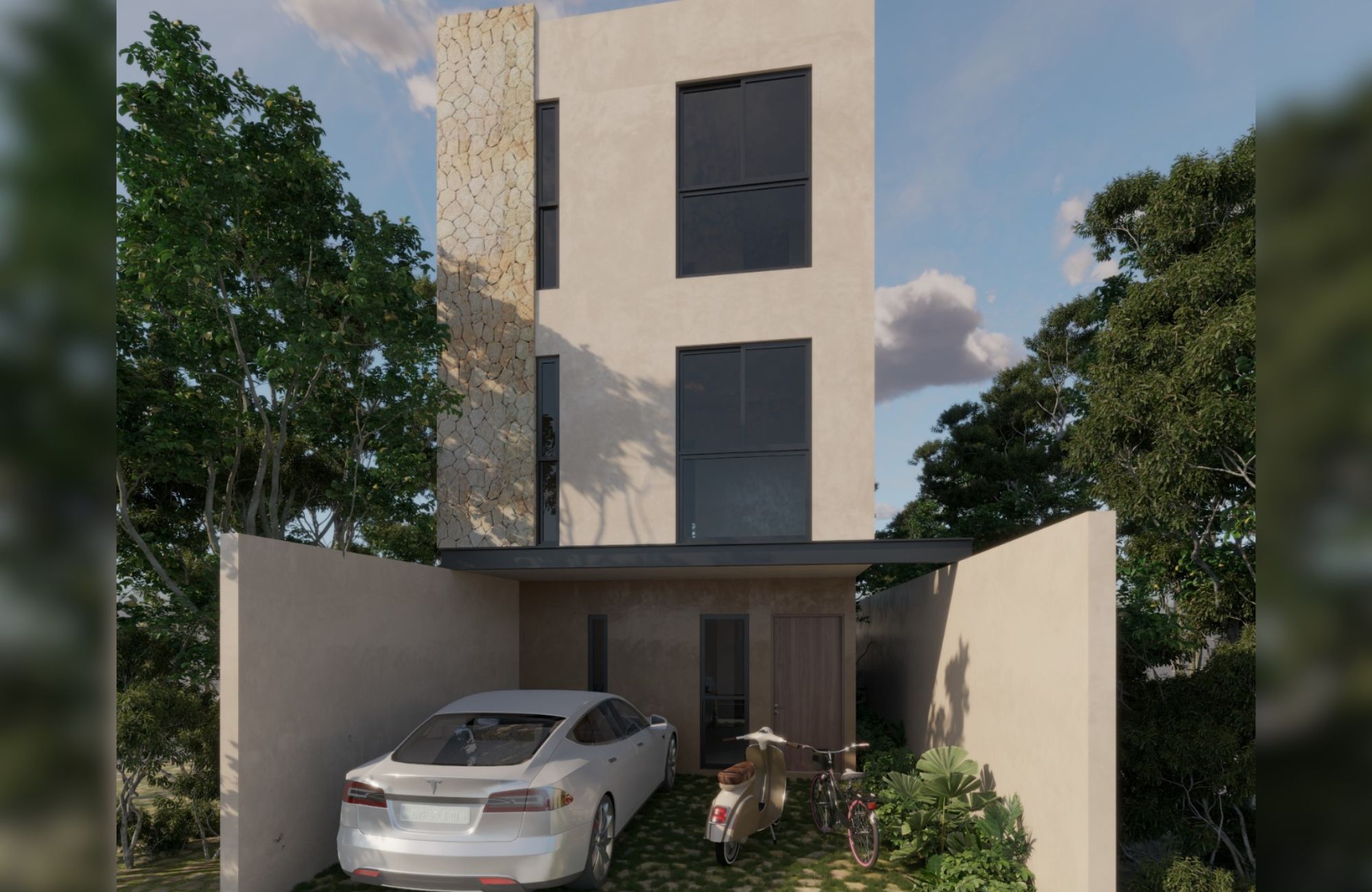 Single-Family Residential Lot for Sale in Corasol Gated Community, Playa del Carmen