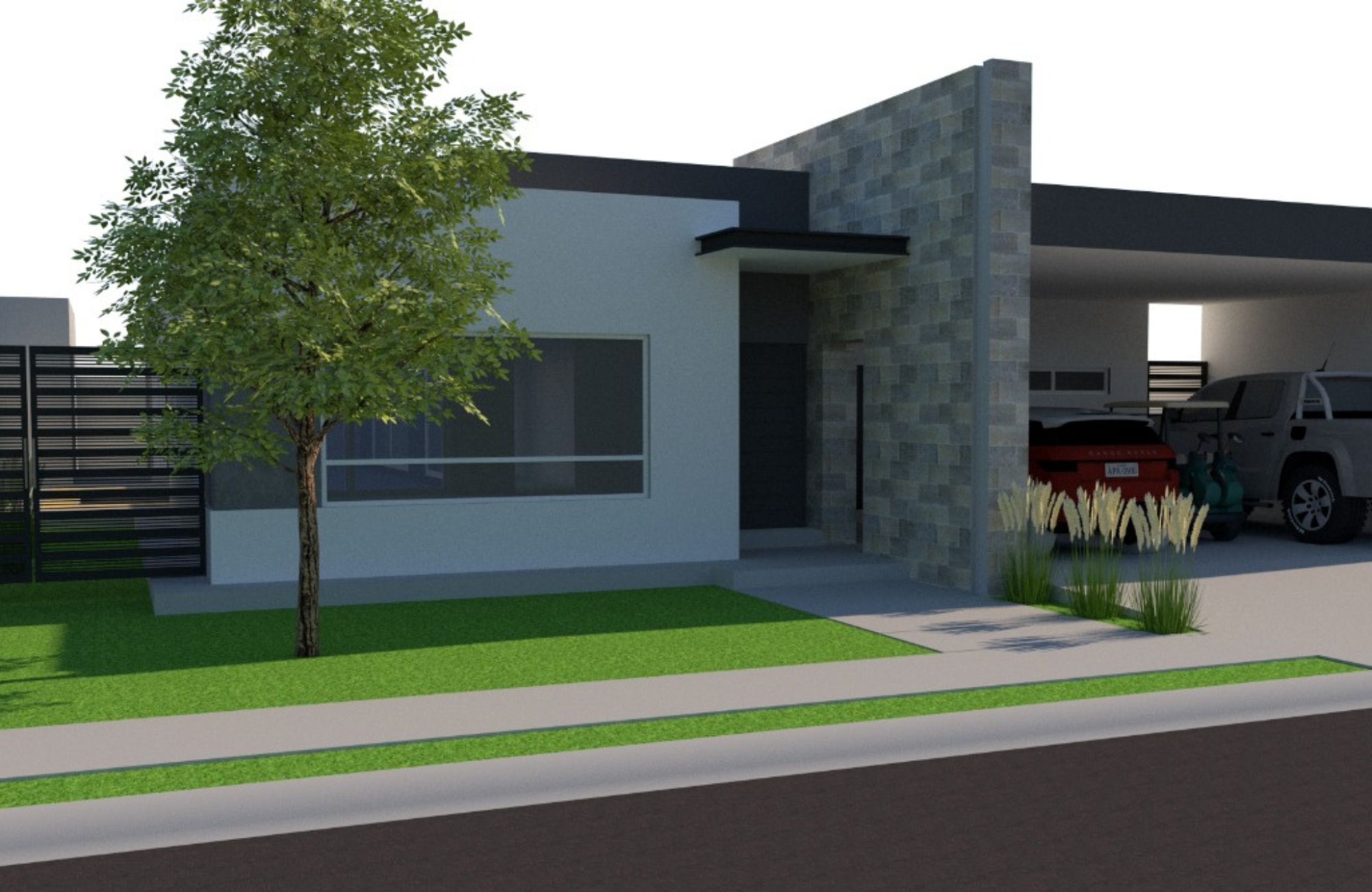 Casa de una planta dentro de un campo de golf con alberca privada y amenidades