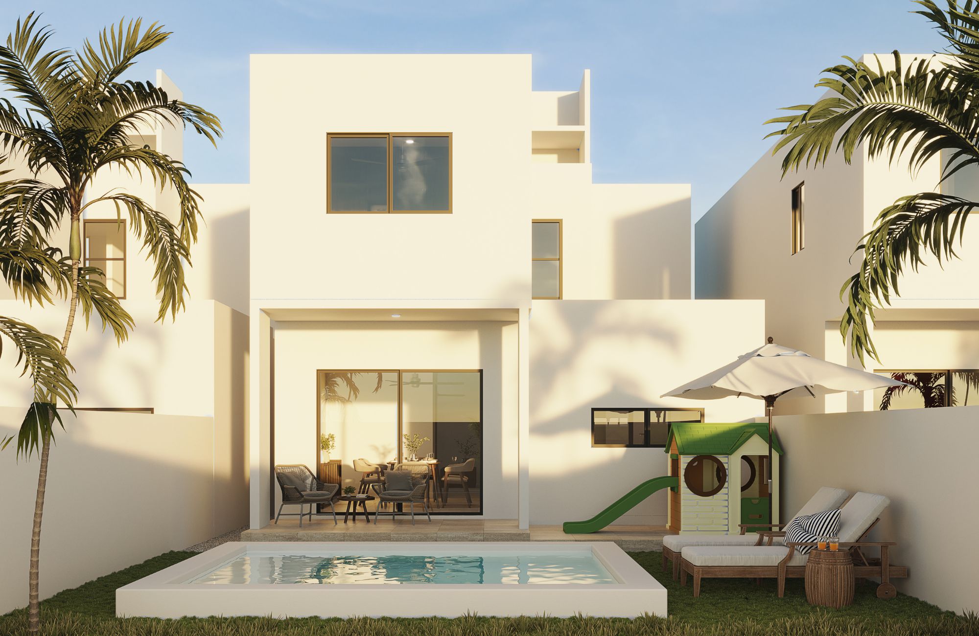 House for sale, central park, green areas, pre-construction, CD Caucel, M&eacute;rida