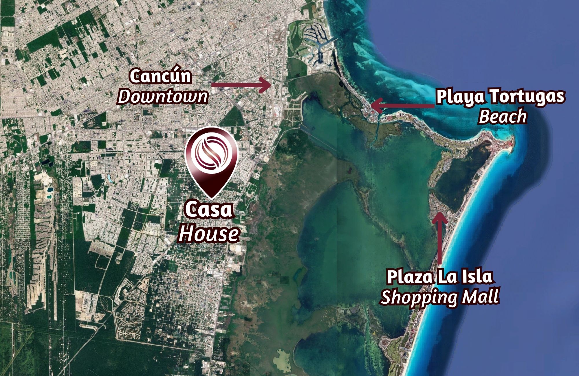 House with Private Pool for Sale, Cumbres, Canc&uacute;n