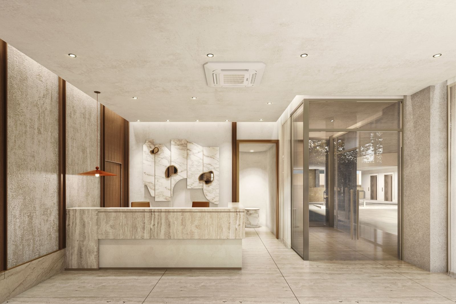 Condo with pool, golf simulator, and panoramic terraces, for sale