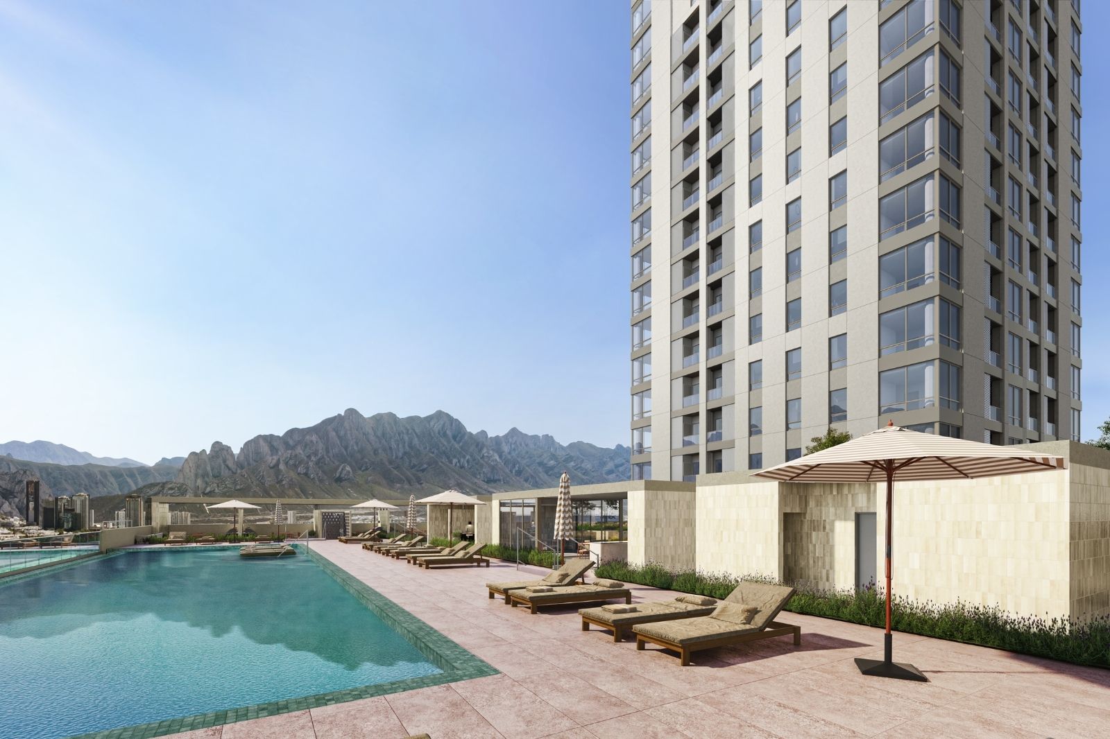 Apartment with Cerro de la Silla view and premium amenities, for sale
