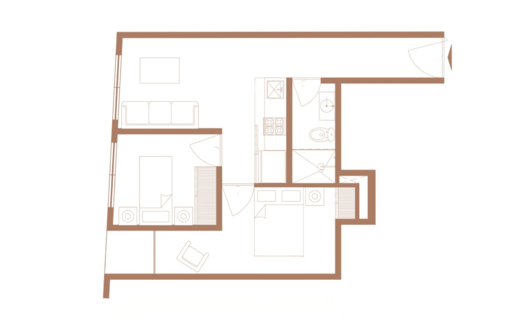 Loft with private terrace, pool, and jacuzzi for sale, Cuauht&eacute;moc, Mexico City
