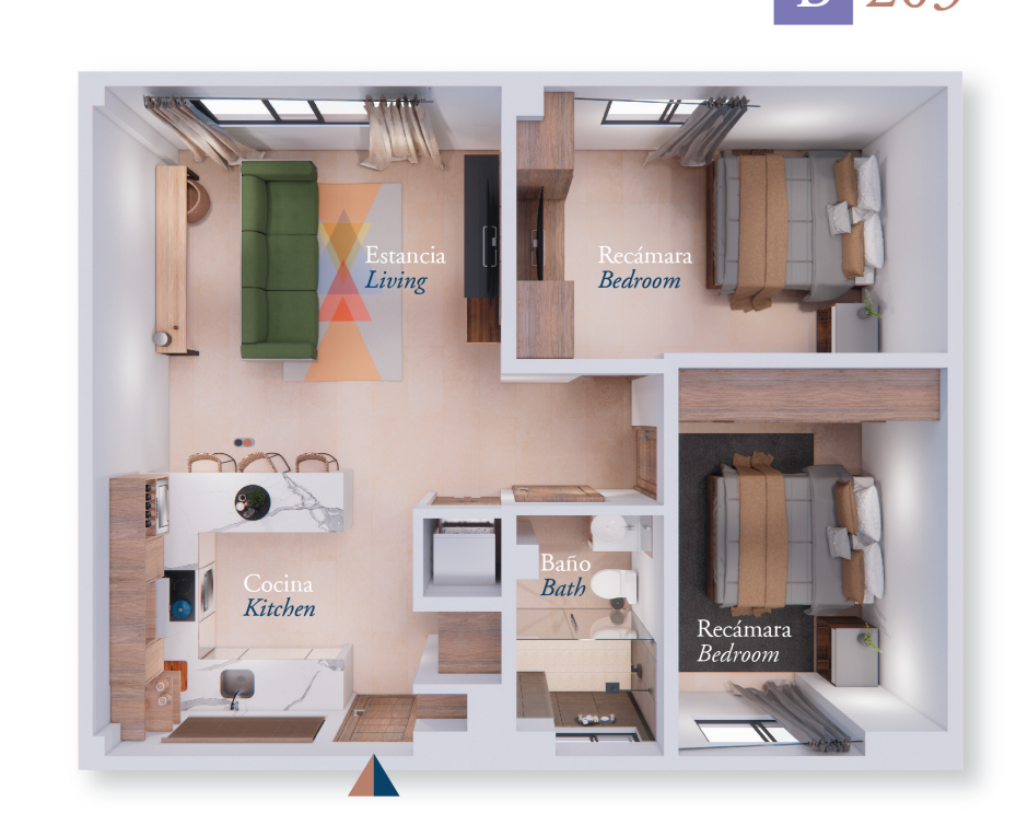 Condo with Terrace and Private Pool for Sale, Sector E, Huatulco