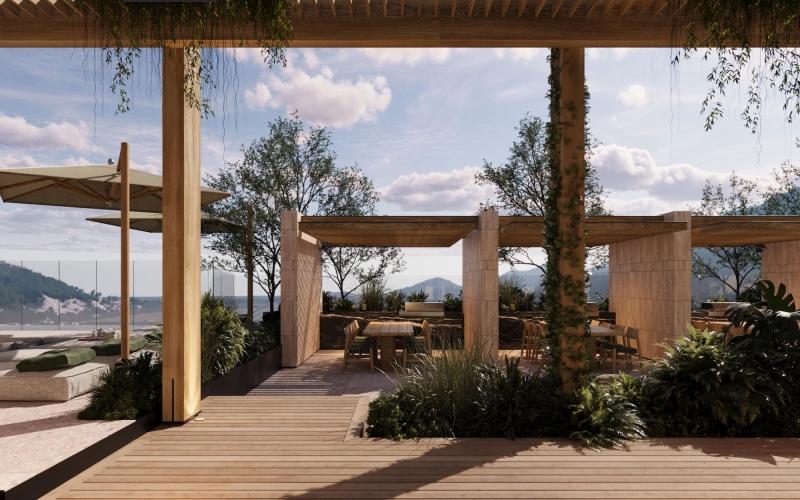 Condominium for sale featuring a rooftop, swimming pool, garden, bar, and billiards lounge
