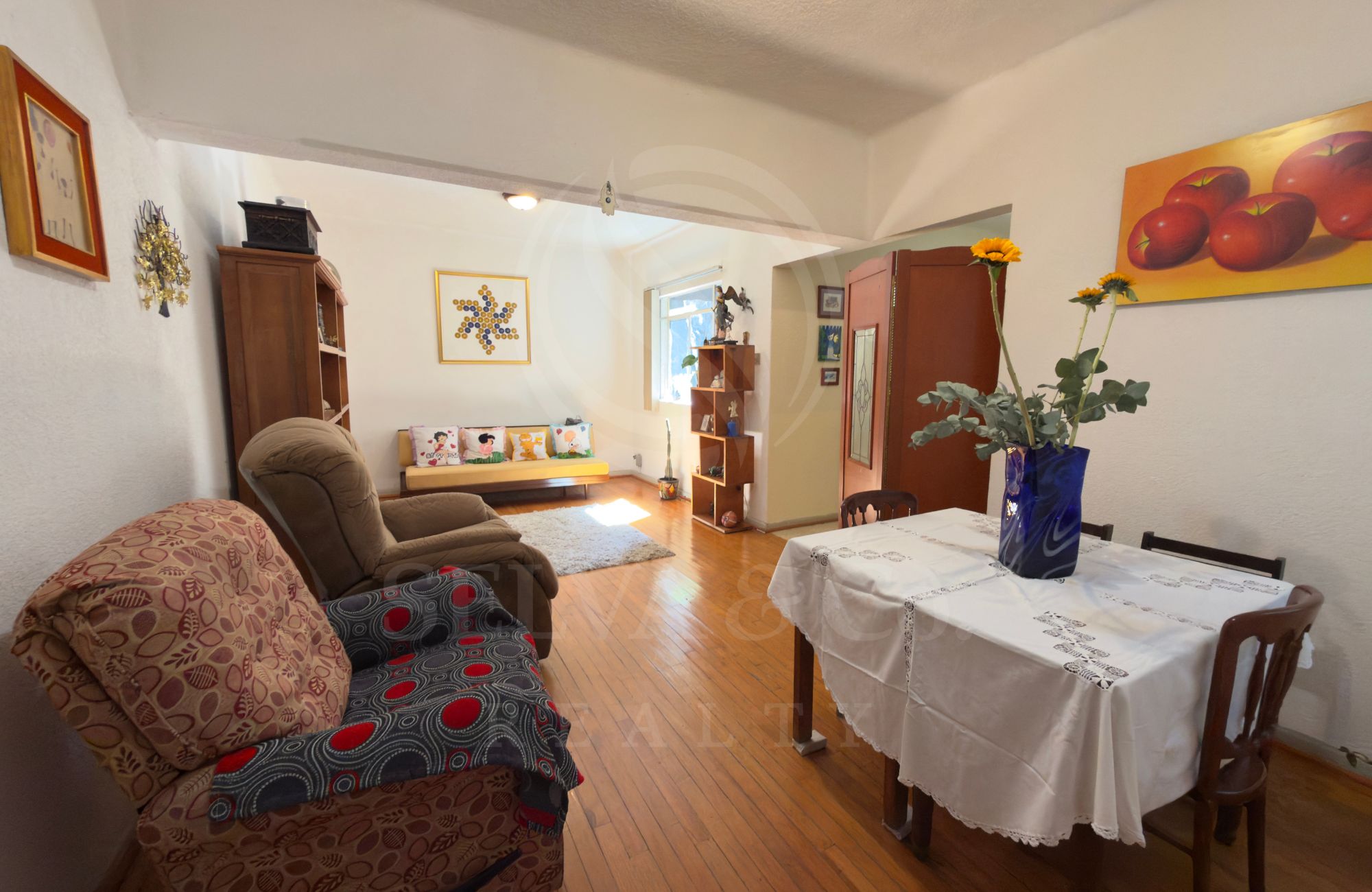 Apartment, street view, roof garden and coworking, for sale