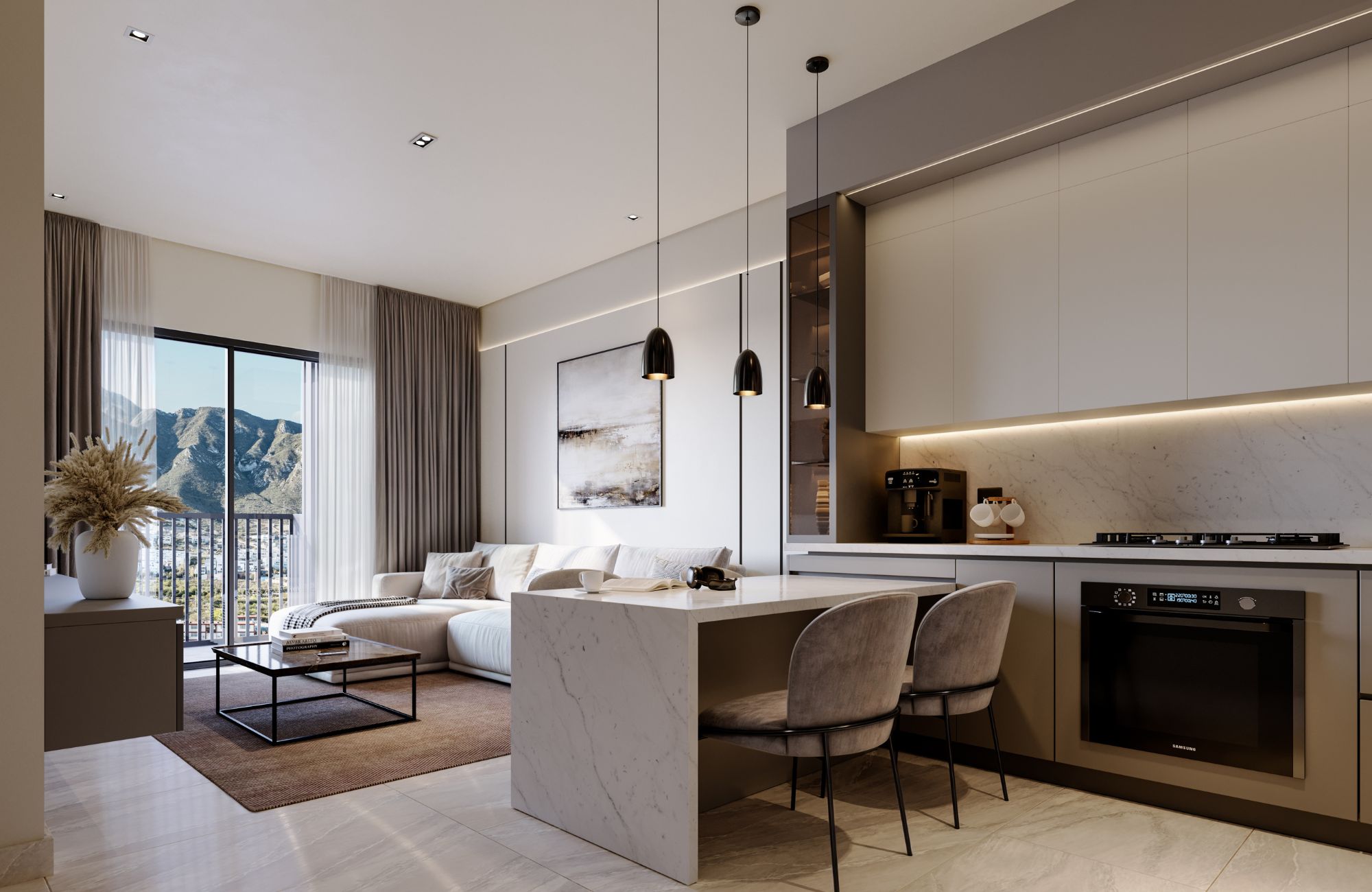 Condo with flex space, walk-in closet and balcony, for sale