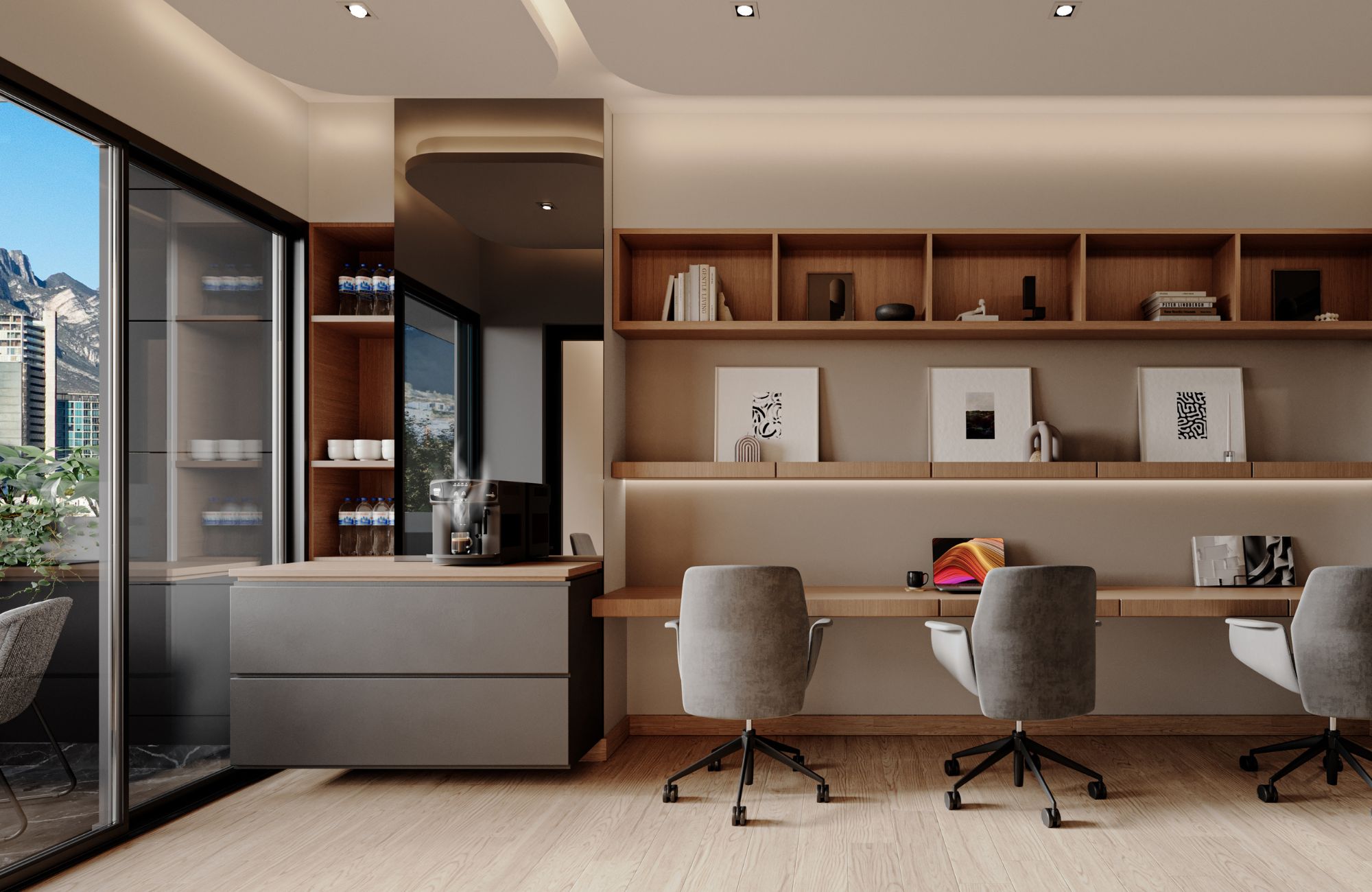 Apartment with balcony and city views, spa, cinema, for sale