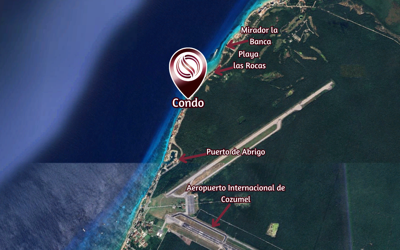 Condo with Panoramic Sunset Views for Sale, North Hotel Zone, Cozumel