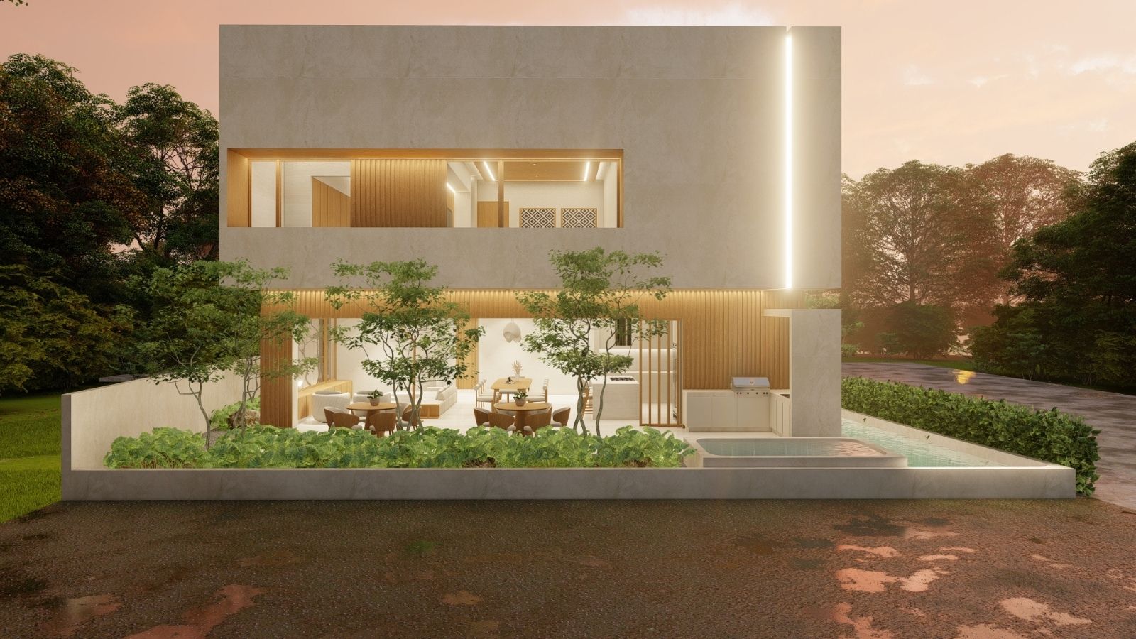 House for sale with cenotes and outpatient medical center, Xpu-ha, Quintana Roo