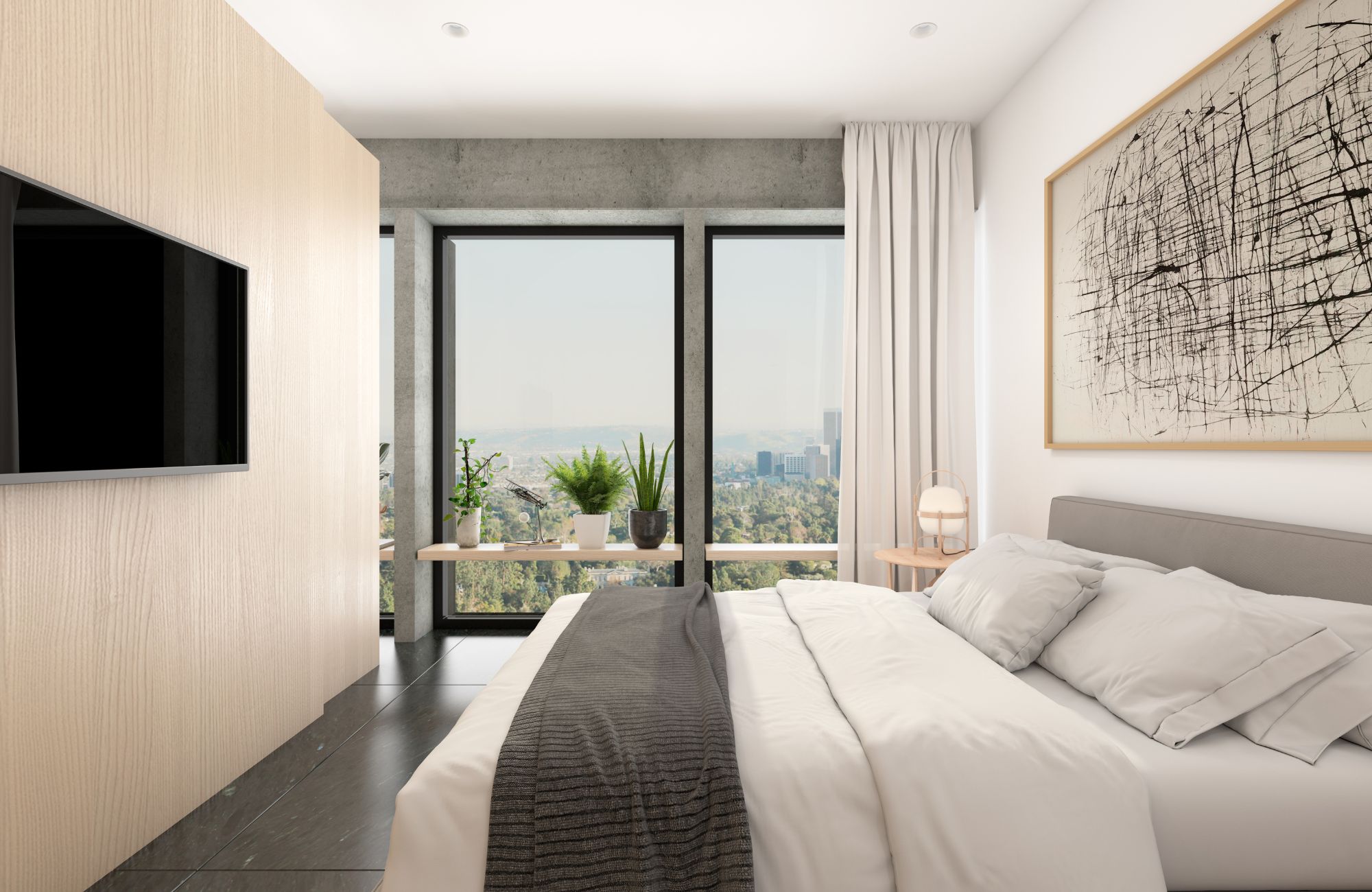 Condo for sale with floor-to-ceiling windows, Miguel Hidalgo, Mexico City