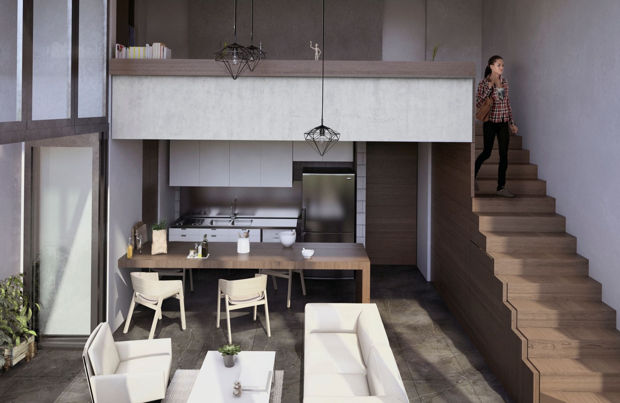 Condo for sale with floor-to-ceiling windows, Miguel Hidalgo, Mexico City