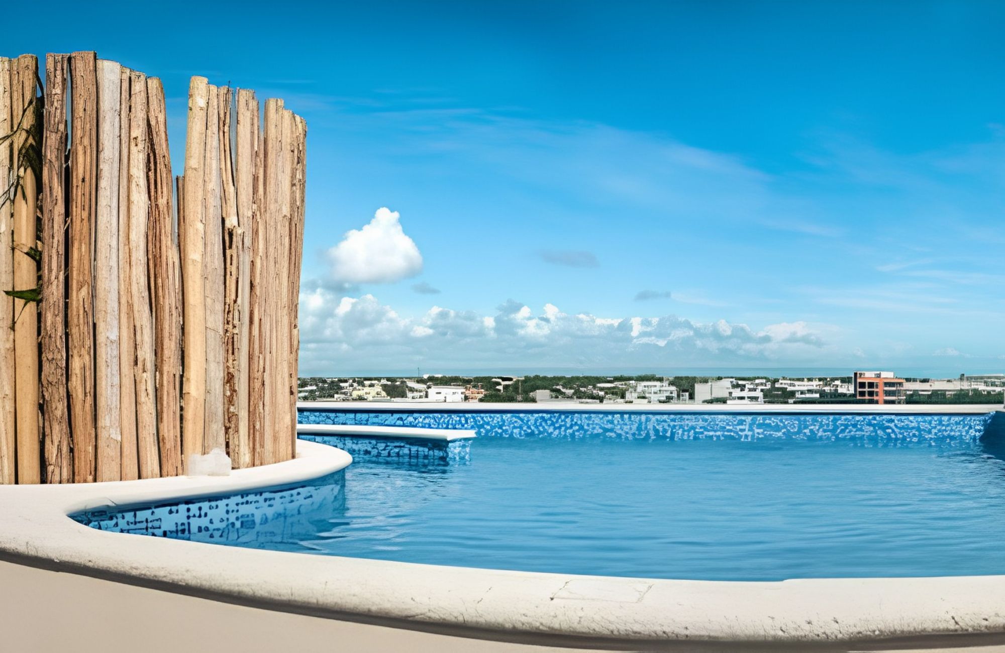 House in Residential Area with Pool and Pet Park, for Sale, Downtown Zone, Playa del Carmen.