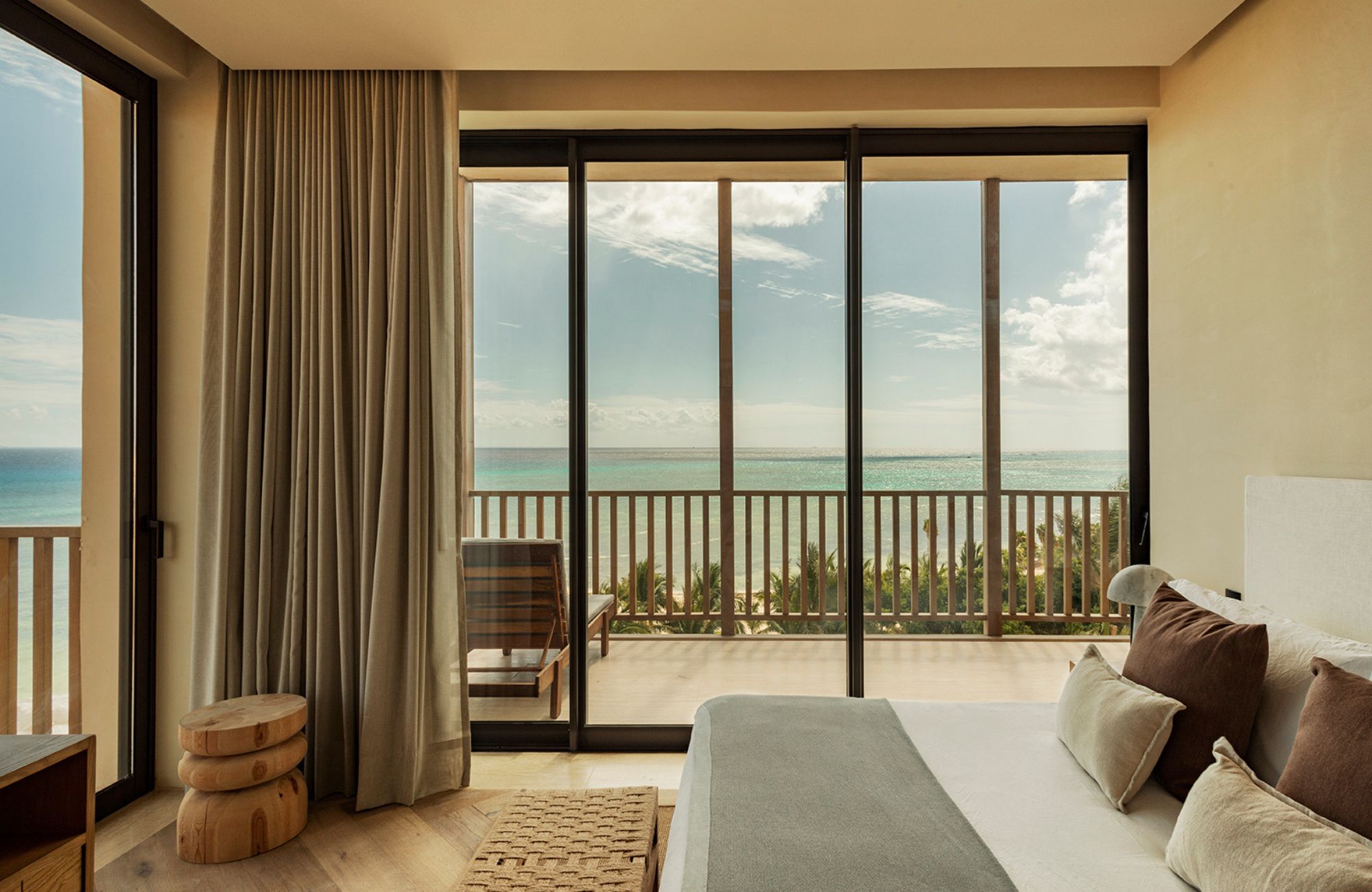 Ocean-view apartment with pool, gym, and kids area for sale