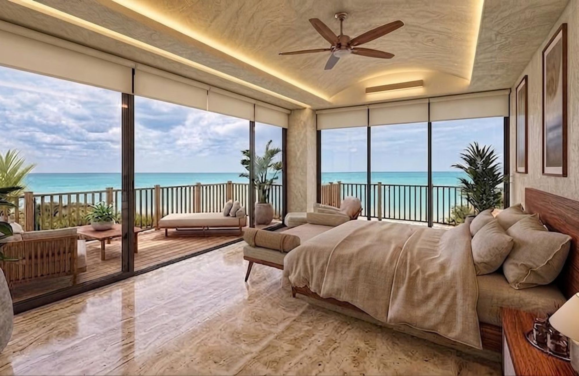 Luxury apartment, golf course, beach club, for sale, Playa del Carmen