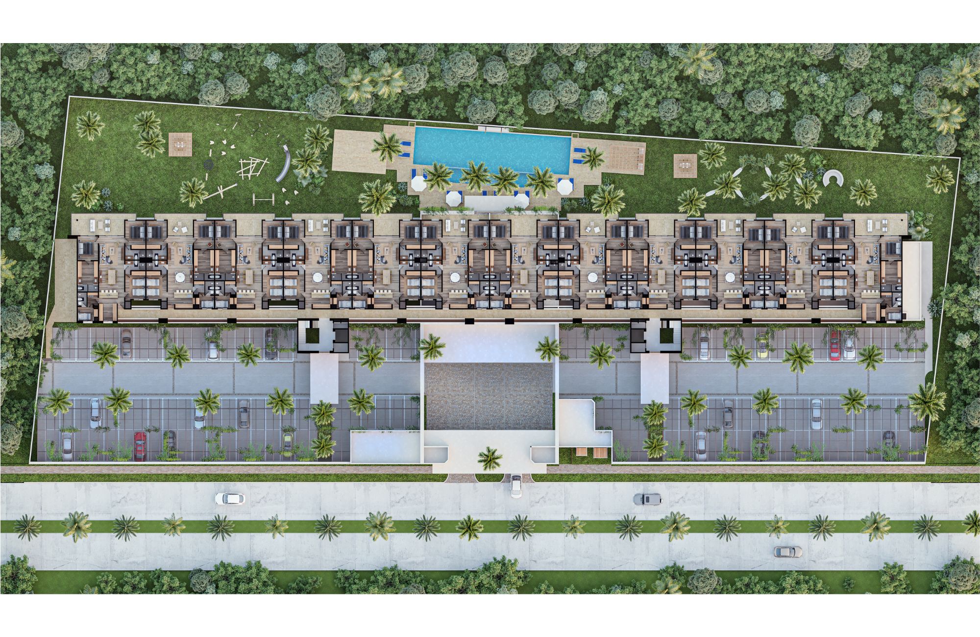 Condo con pet park, alberca, spa, co-working, venta, Playacar, Playa del Carmen