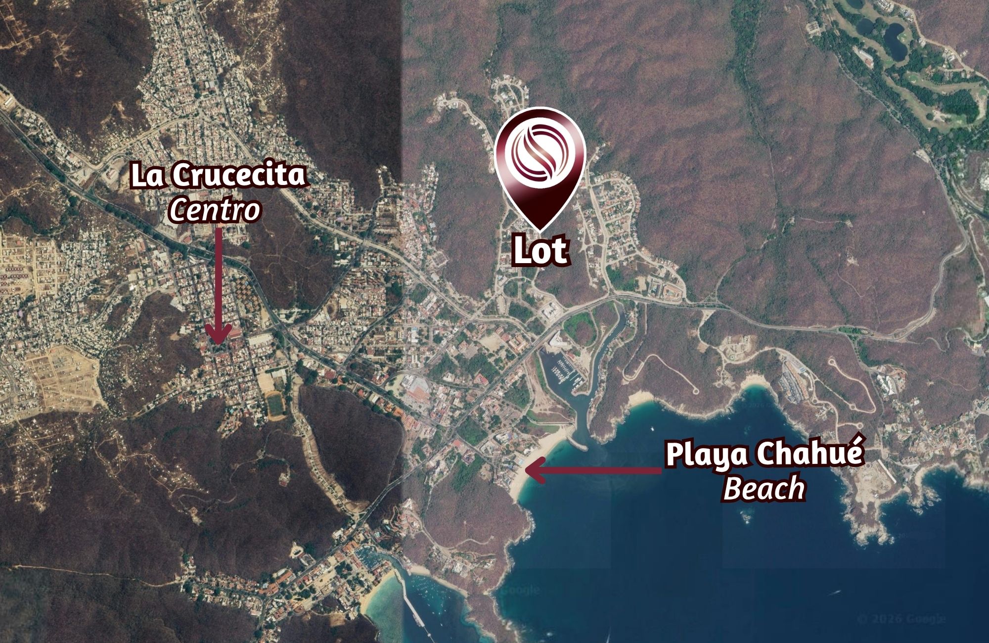 Corner Lot with Residential Land Use for Sale, Sector O, Huatulco