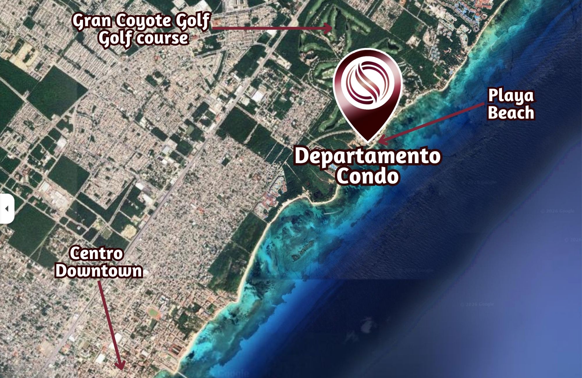 Exclusive condominium with golf course and beach club, for sale, Playa del Carmen