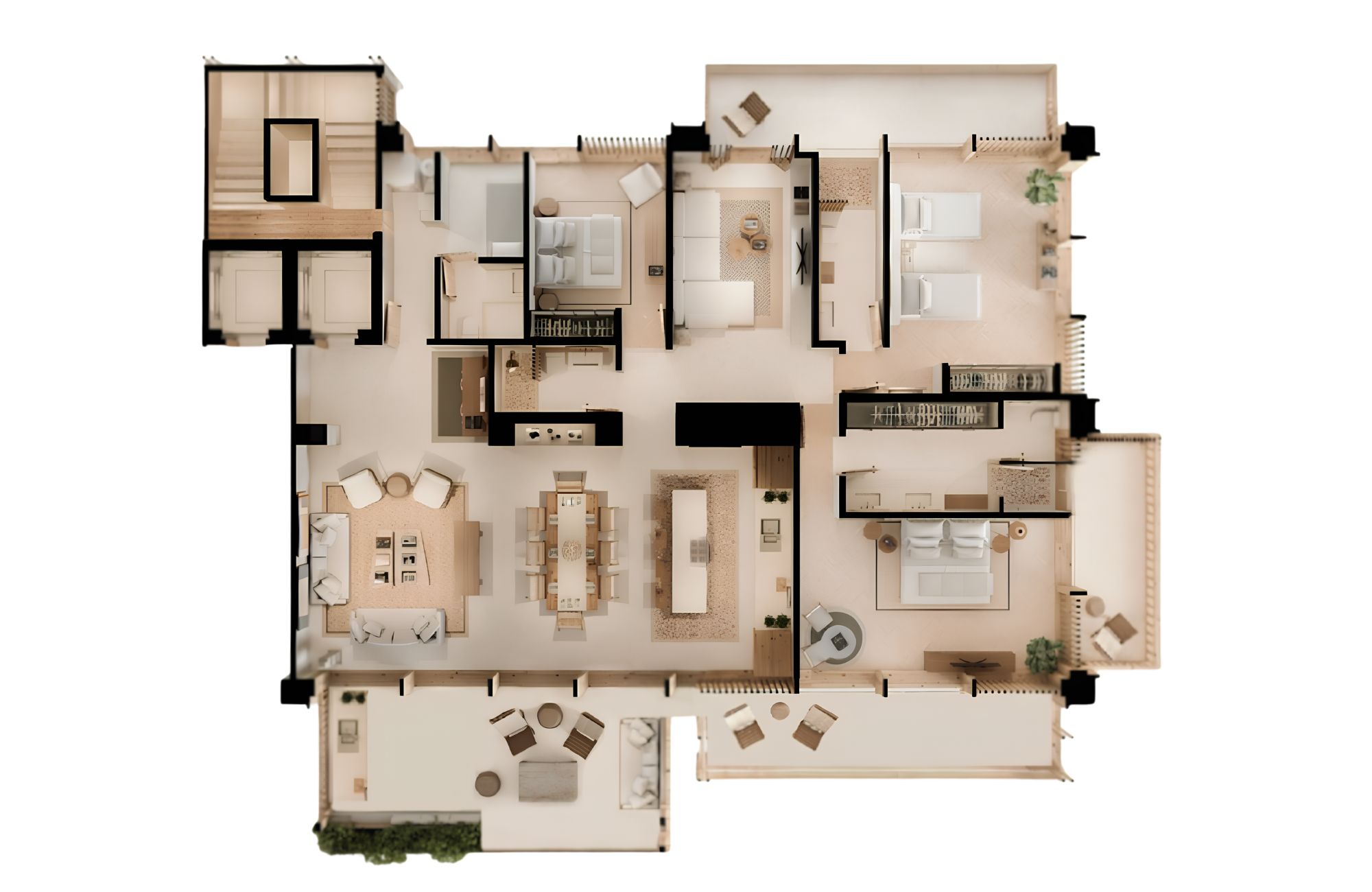 Exclusive condominium with golf course and beach club, for sale, Playa del Carmen