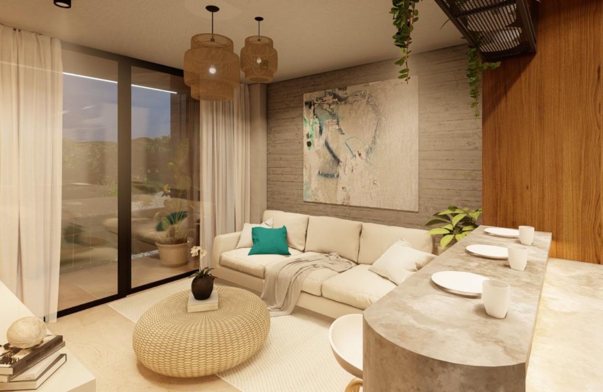 Furnished apartment near to the beach, for sale, Downtown, Playa del Carmen