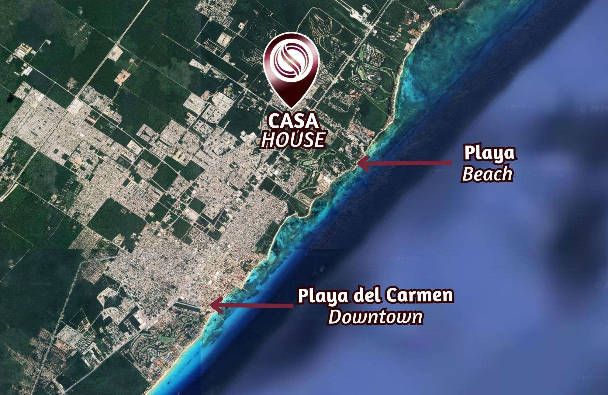 Corner house with Independent Studio, for Sale, Centro Maya, Playa del Carmen