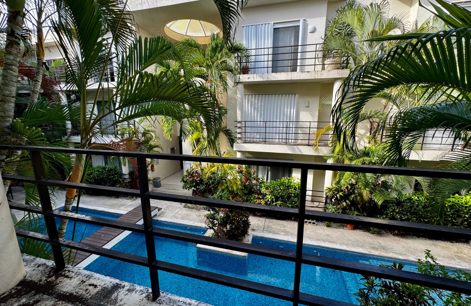 Turn-Key Studio with Ocean View Rooftop, Prime Downtown Playa del Carmen