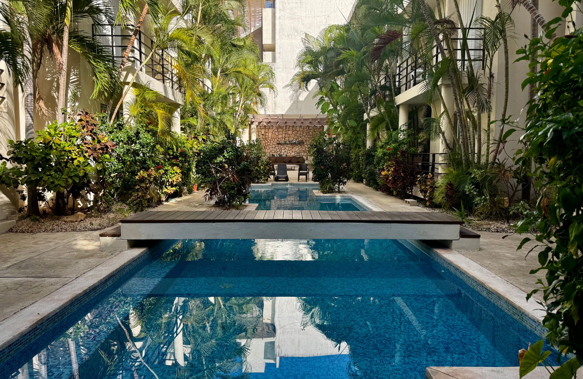 Turn-Key Studio with Ocean View Rooftop, Prime Downtown Playa del Carmen