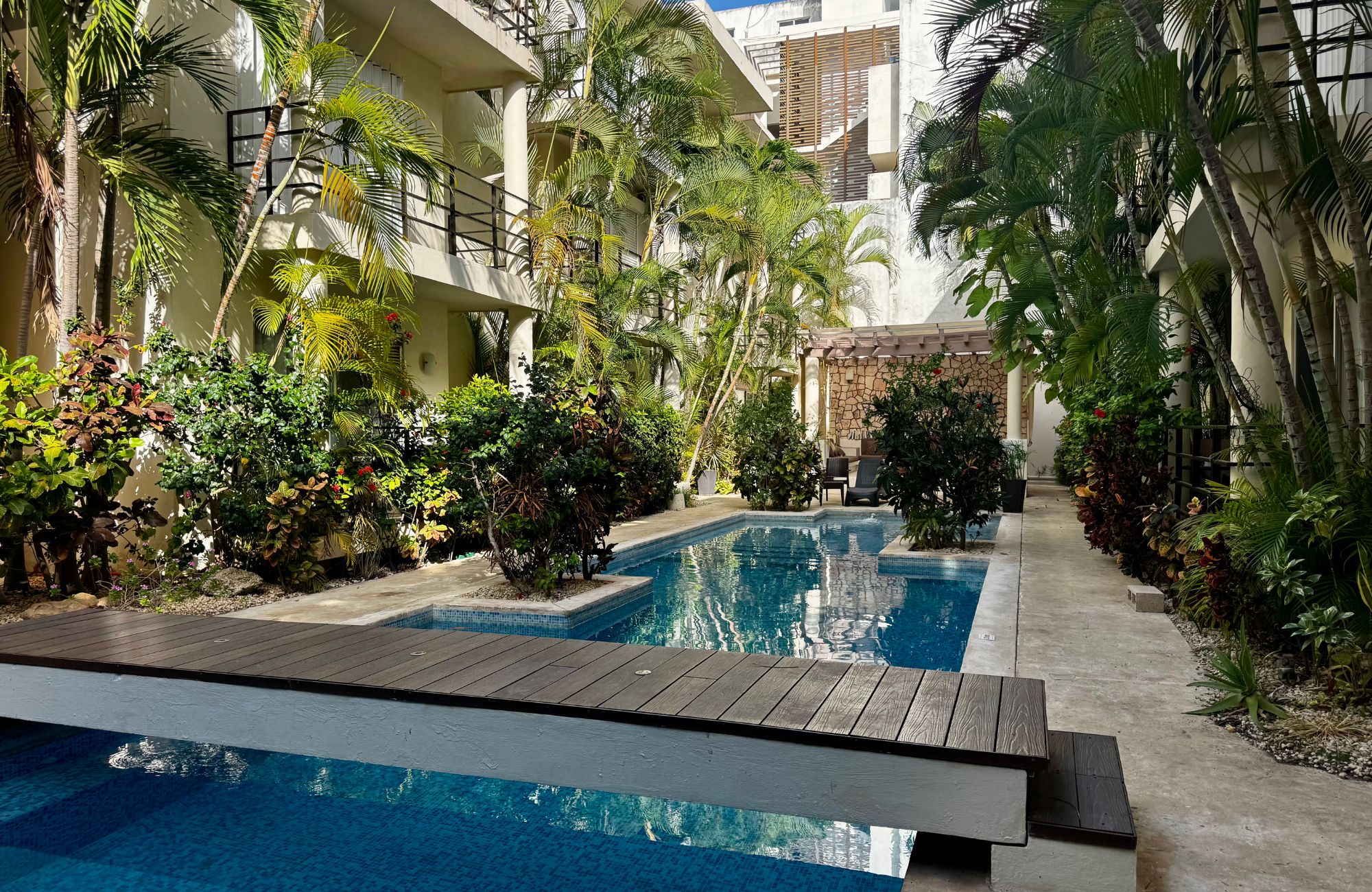 Turn-Key Studio with Ocean View Rooftop, Prime Downtown Playa del Carmen