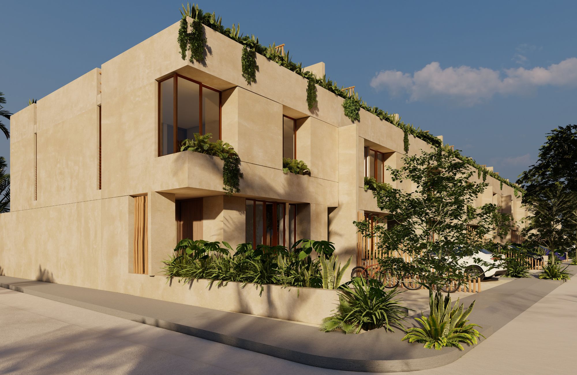 House with rooftop, terrace and patio in downtown M&eacute;rida.