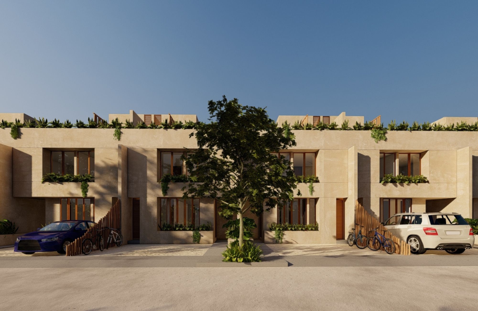 House with rooftop, terrace and patio in downtown M&eacute;rida.