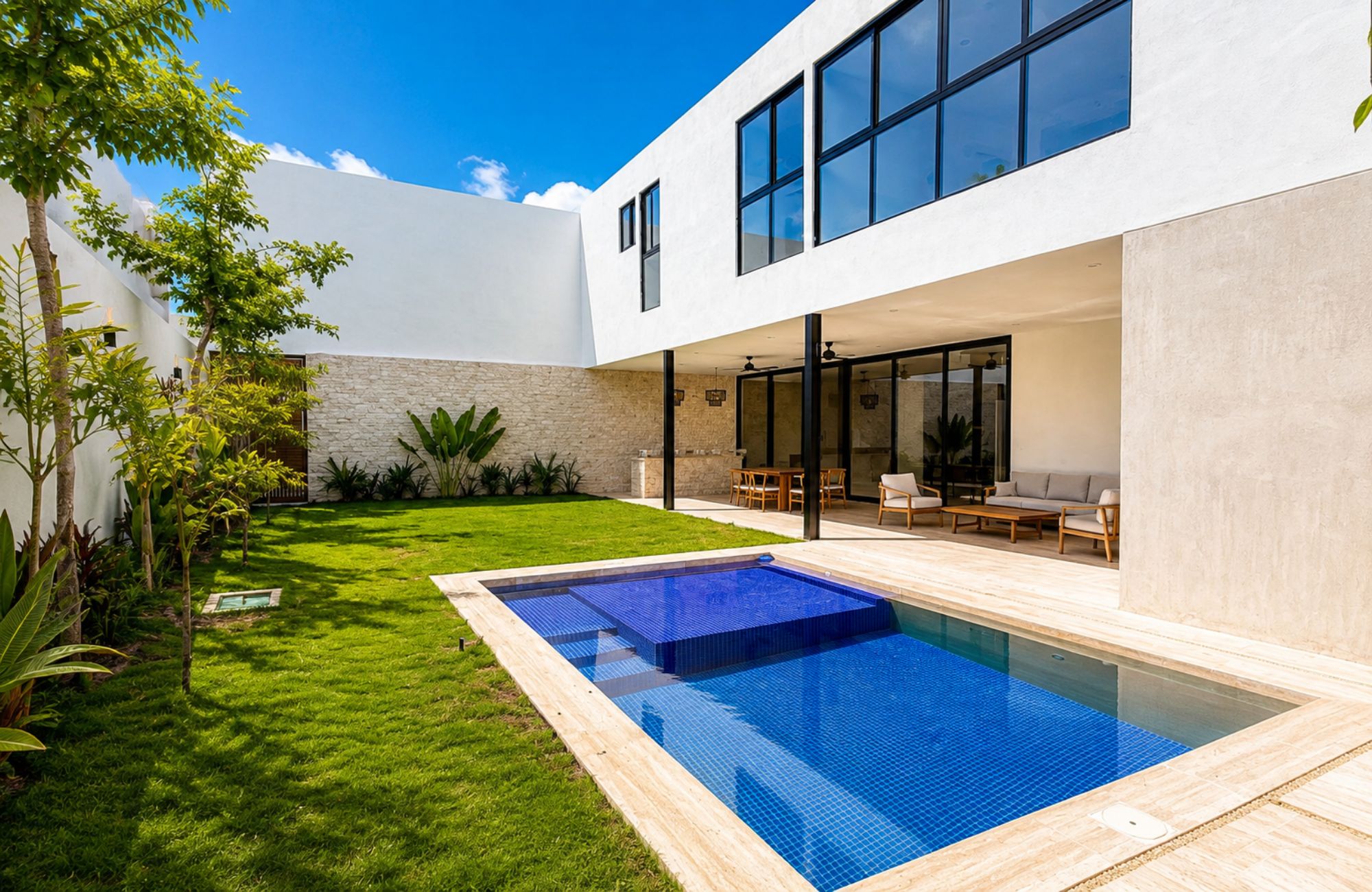 Two-story house with pool for sale, Xcanat&uacute;n, M&eacute;rida