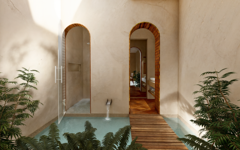 Condo with private pool, garden, terrace and quality finishes, for sale
