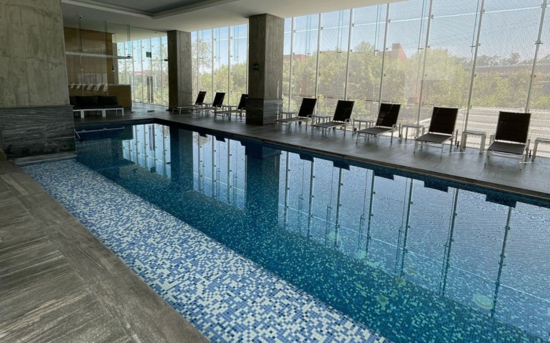 Condo with common areas, swimming pool, coworking, paddle, for sale.
