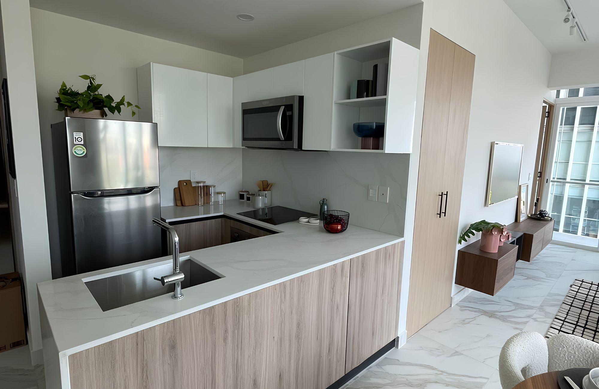 Loft with terrace, Roof Top, Lounge rooms, Grill Area, pre-construction Roma Norte, Mexico City.