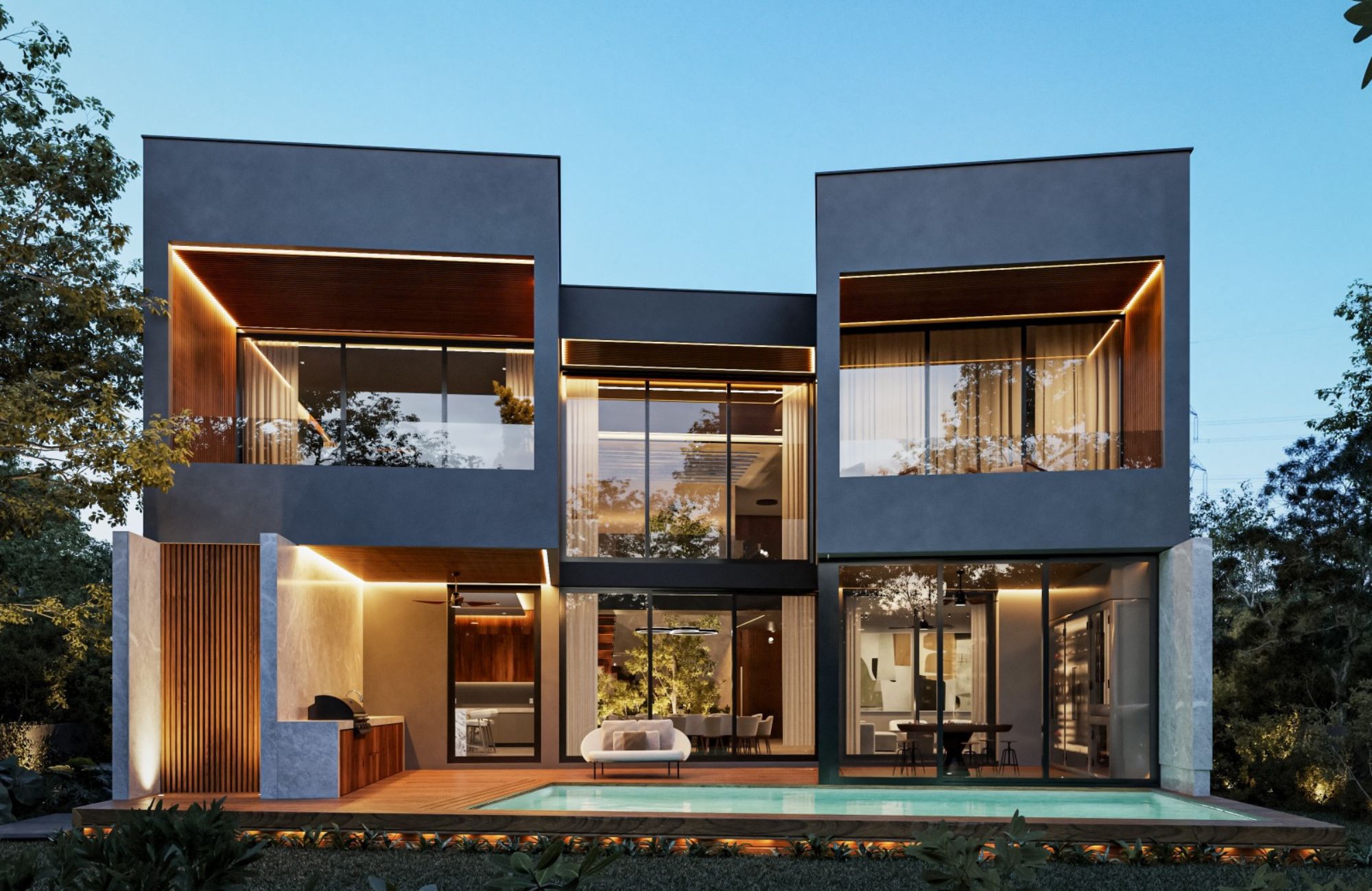 Casa de lujo con alberca, casa club, Yucat&aacute;n Country Club, en venta