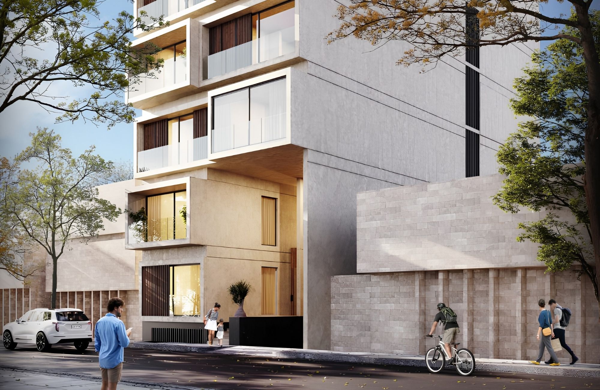 Condo with double terrace and jacuzzi for sale, Downtown, Playa del Carmen.