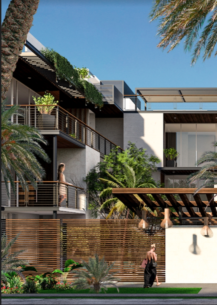 Condo with garden, private pool, gym, infinity pool, Aldea Zama, sale. Tulum.