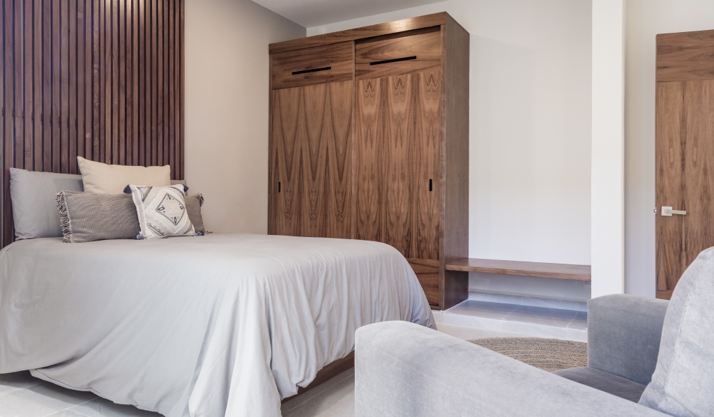 Condo with garden, private pool, gym, infinity pool, Aldea Zama, sale. Tulum.