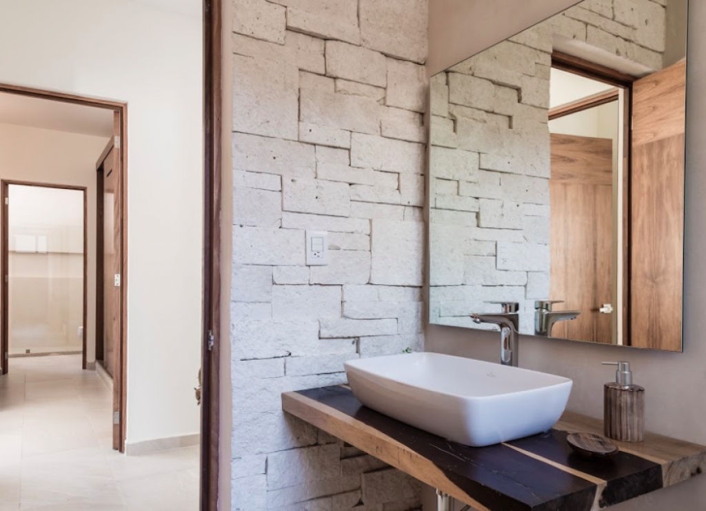 Condo with garden, private pool, gym, infinity pool, Aldea Zama, sale. Tulum.