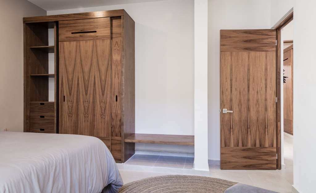 Condo with garden, private pool, gym, infinity pool, Aldea Zama, sale. Tulum.