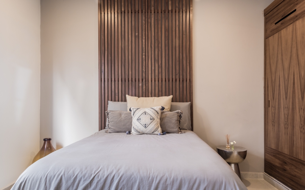 Condo with garden, private pool, gym, infinity pool, Aldea Zama, sale. Tulum.