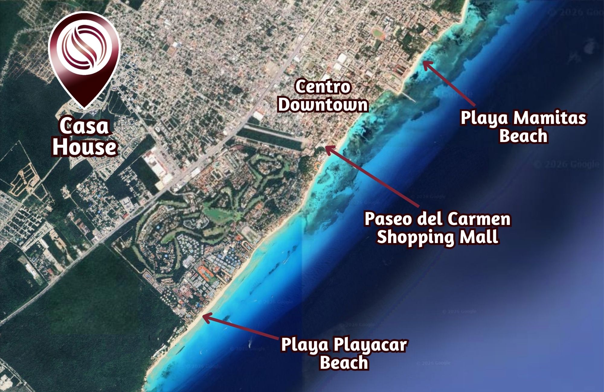 House with common pool, Pre-Construction, Selvanova, Playa del Carmen